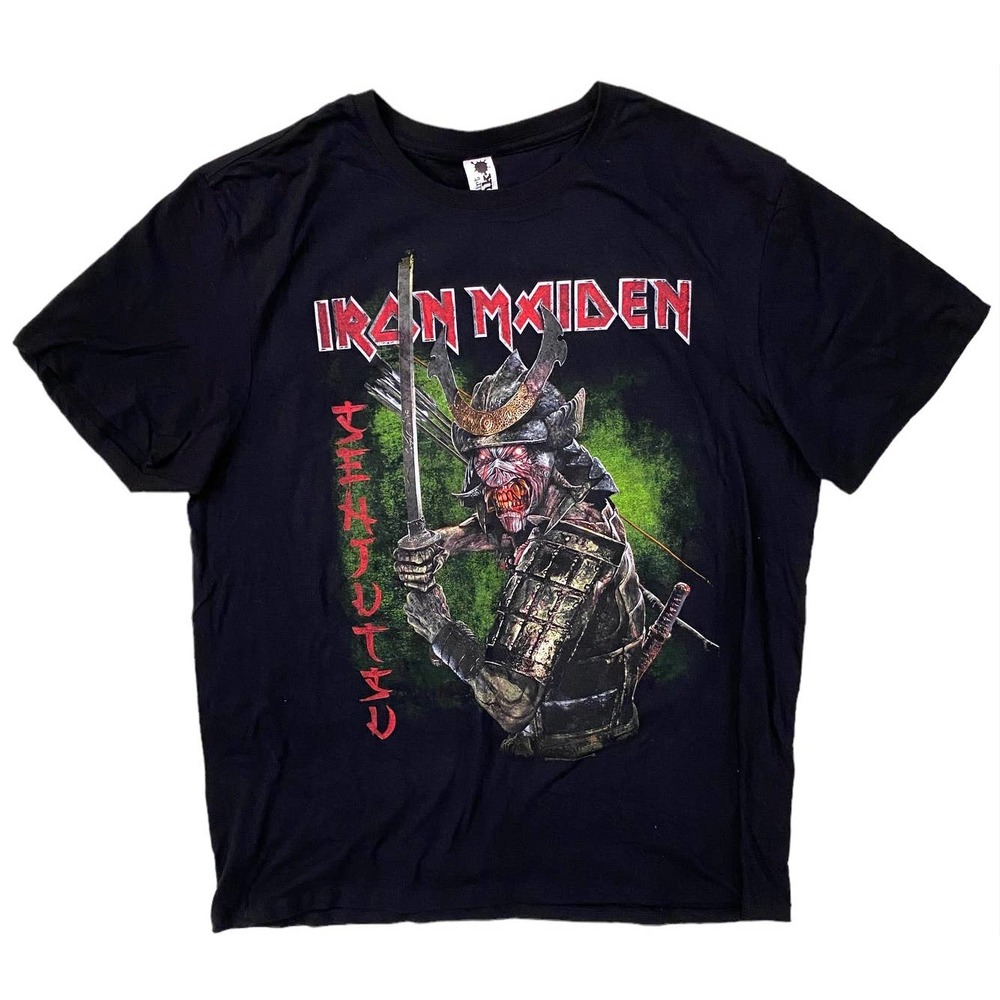 Iron Maiden Men's Legacy Of The Beast World Tour 2022 Double Side Tee T-Shirt